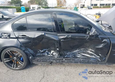 2016 BMW M3 z USA, uszkodzony, nr VIN WBS8M9C54G5D31739